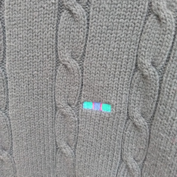 Men's Vintage Colours Alexander Julian Knit Green Sweater Sz L - Picture 4 of 7